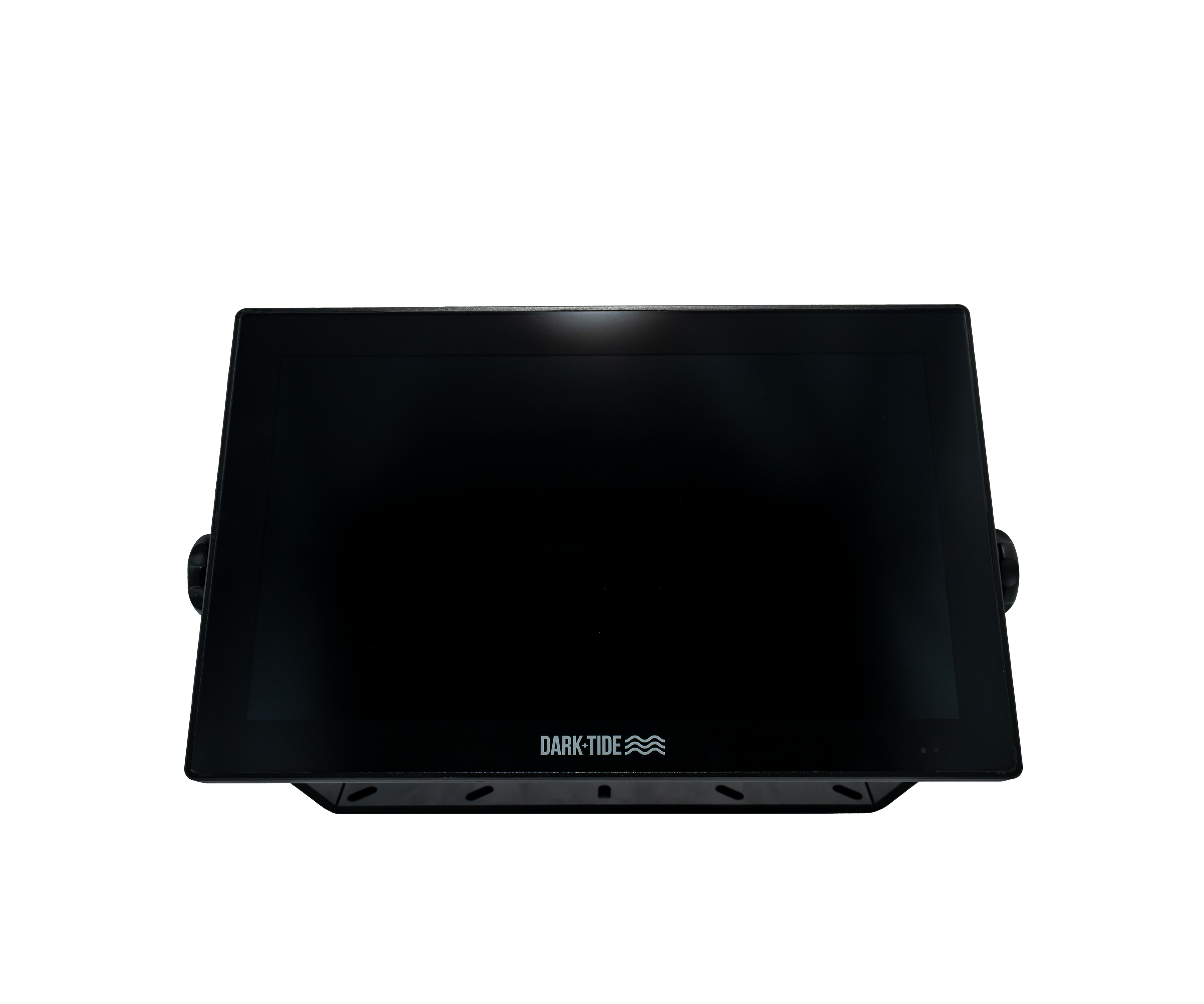 Black electronic Dark Tide Screen designed to connect to Garmin Sounders