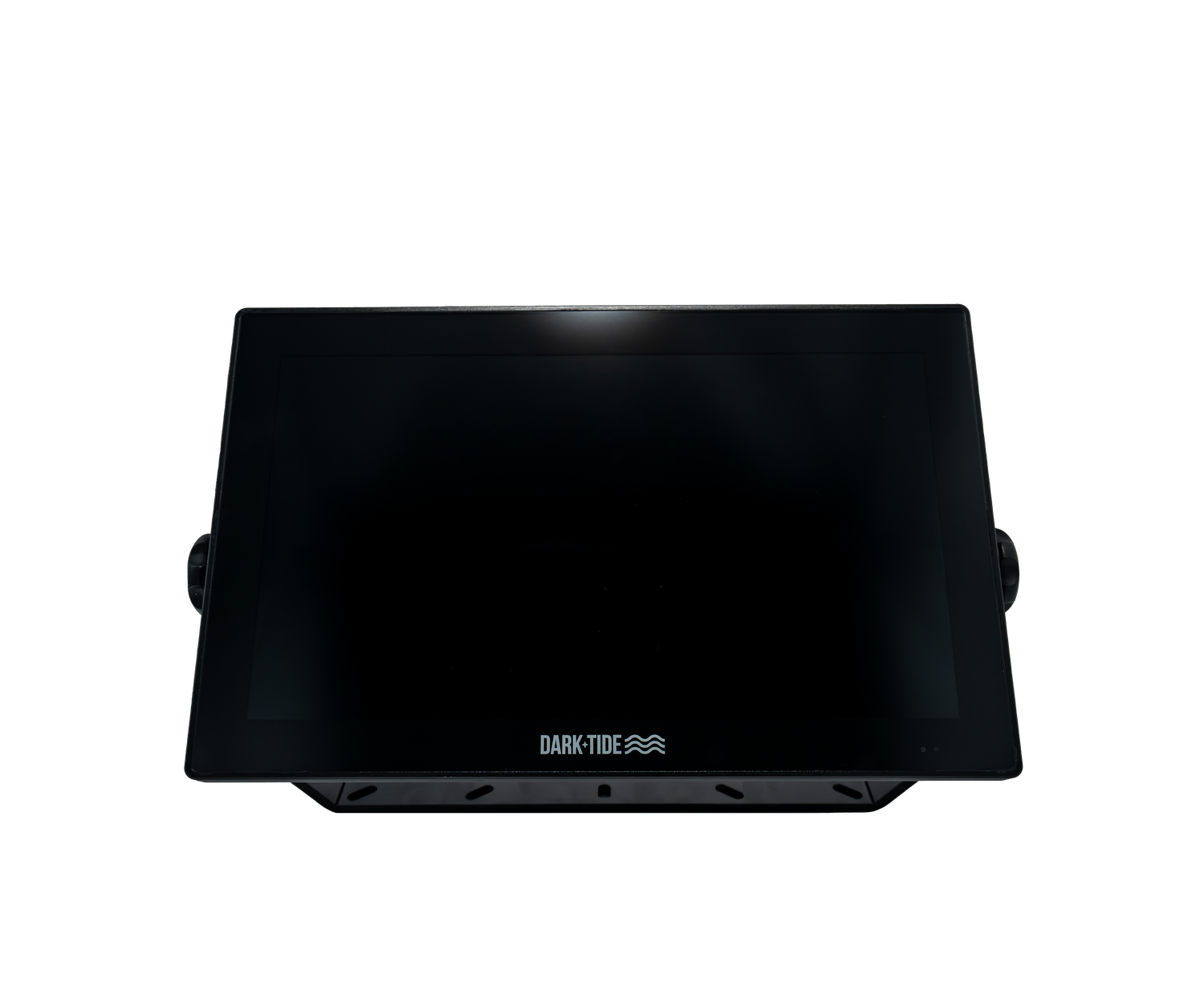Black electronic Dark Tide Screen designed to connect to Garmin Sounders