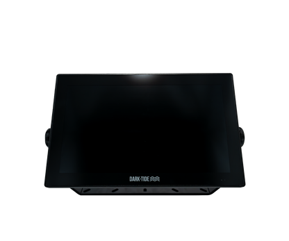 Black electronic Dark Tide Screen designed to connect to Garmin Sounders